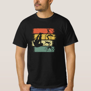 T-shirt Pot Vault Retro Vintage