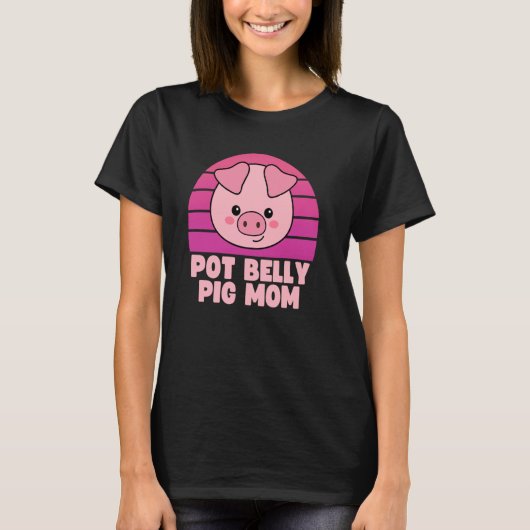 T-shirt Pot Ventre Cochon Maman 1 (Devant)