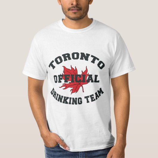 T-shirt potable d'équipe de Toronto (Devant)