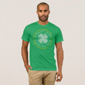 T-shirt potable irlandais d'équipe d'O'Snap (Devant entier)