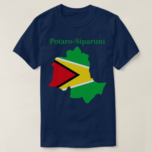 T-shirt PotaroSiparuni Région Guyana (Design devant)