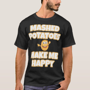 T-shirt Potato Mashed Amour À Manger Pommes de terre Mashe