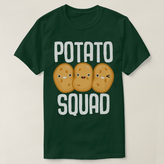 T-shirt Potato Squad Pomme de terre Pud (Design devant)