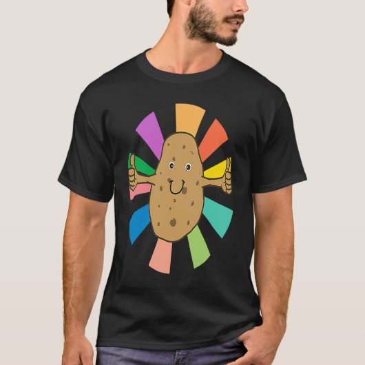 T-shirt Potatoe Ironic Hobby Chef Cooking (Devant)