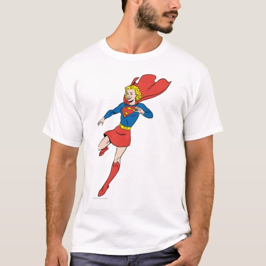 T-shirt Poteau de superfille 8 (Devant)