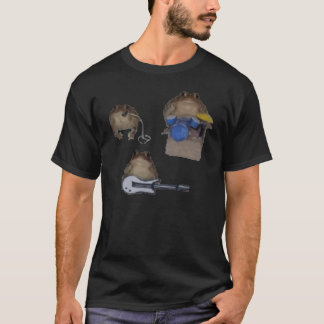 T-shirt poteau taddy de toado de froggo