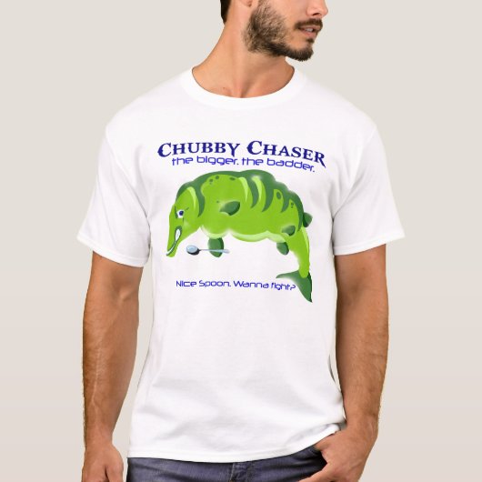 T-shirt potelé de chasseur de Muskie (Devant)