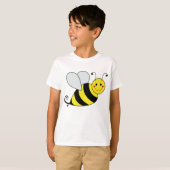 T-shirt Potelés mignons gaffent l'abeille (Devant entier)