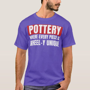 T-shirt Poterie Art Unique Amusant Céramique Art Clay