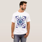T-shirt Poterie bleue de Multan (Devant entier)