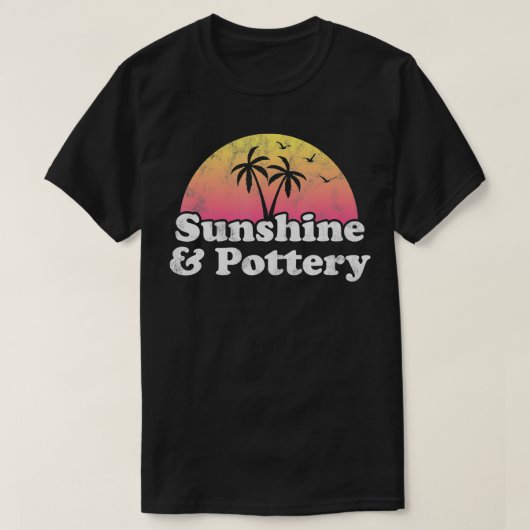 T-shirt Poterie Cadeau soleil et poterie4006 (Design devant)