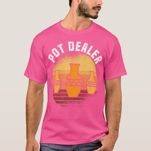 T-shirt Poterie de céramique de trafiquant de pot (Devant)