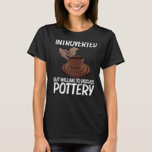 T-shirt Poterie Drôle Pour Hommes Femmes Pot Céramique Art