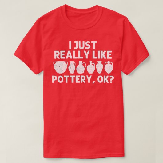 T-shirt Poterie Drôle Pour Hommes Femmes Potter Artiste En (Design devant)