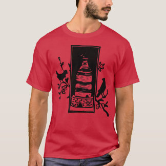 T-shirt Poterie en bois de rose Timbre 1