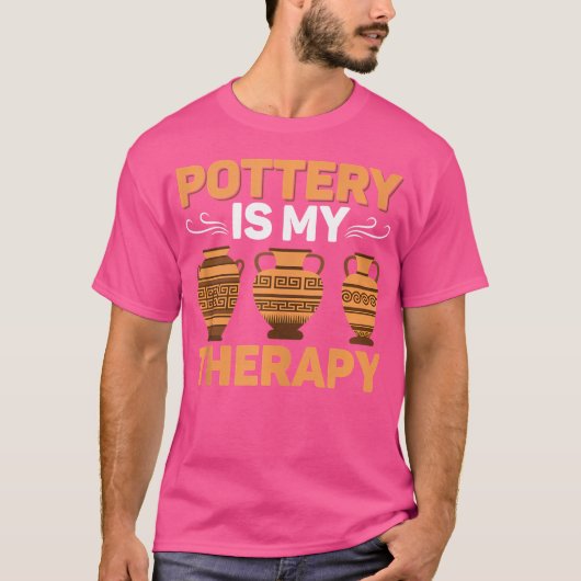 T-shirt Poterie Est Mon Thérapie Pot Maker Céramique Artis (Devant)