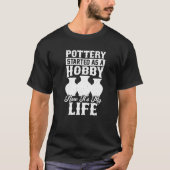 T-shirt Poterie Funky céramique Machine Pottering Premium (Devant)
