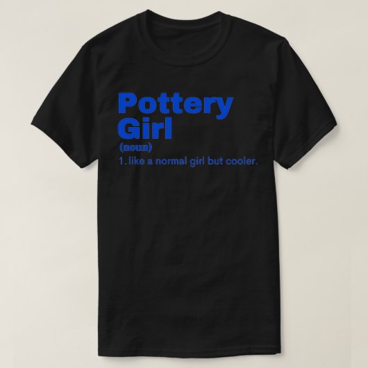 T-shirt Poterie Poterie Girl Poterie 1 (Design devant)