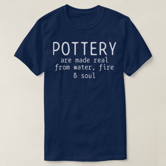 T-shirt Poterie Potter Potterie Artistes (Design devant)