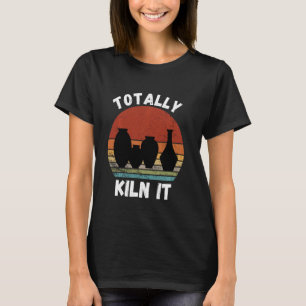 T-shirt Poterie vintage Totalement Kiln It Retro Pottery C