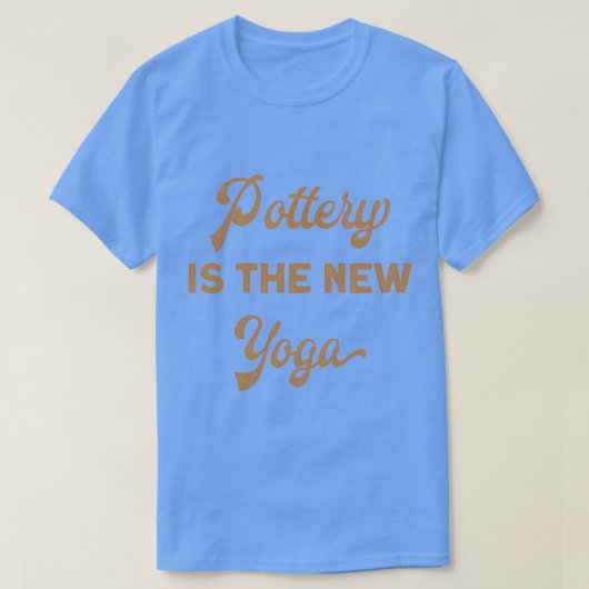T-shirt Poterie Yoga Drôle cadeau (Design devant)