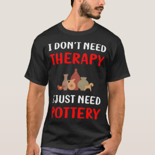 T-shirt Potier en poterie sans thérapie
