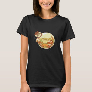 T-shirt Potion d'automne avec grenouillettes Classique