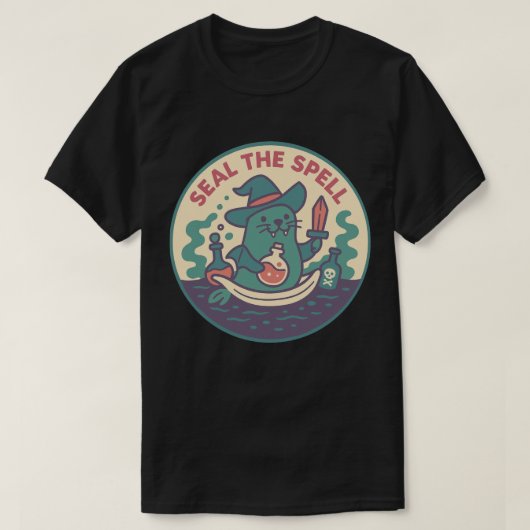 T-shirt Potion de sceau magique mignon (Design devant)