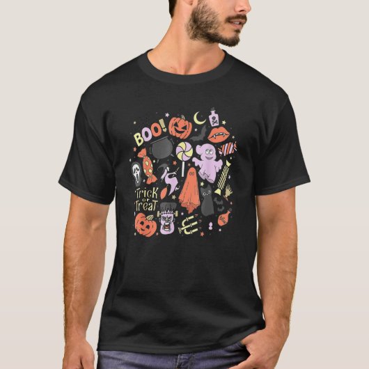 T-shirt Potions de fantôme de sorcière de la saison Éffray (Devant)