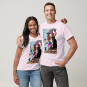 T-shirt Potions de sorcières de livres de chats (Unisexe)