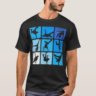 T-shirt Pots de danse Hip hop Break