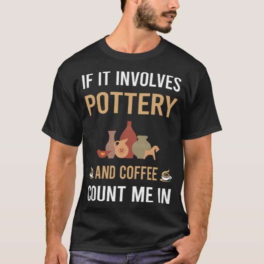 T-shirt Potter Et Café (Devant)