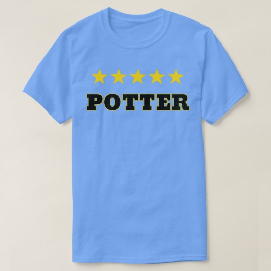 T-shirt Potter Review Cadeau (Design devant)