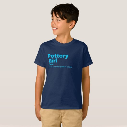 T-shirt Pottery Girl - Pottery (Devant entier)