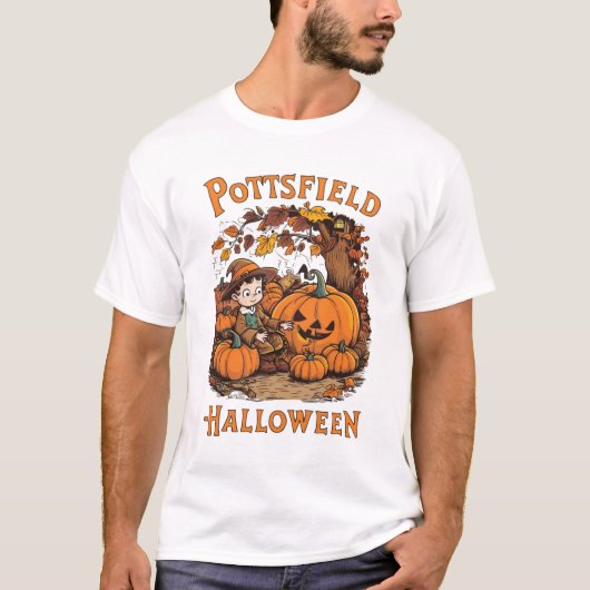T-shirt Pottsfield - Halloween (Devant)