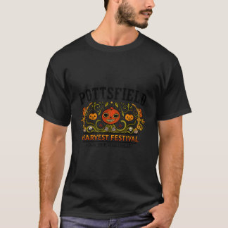 T-shirt Pottsfield Harvest Festival Dark Éffrayant Citroui