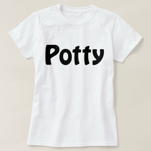 T-shirt Potty (Design devant)