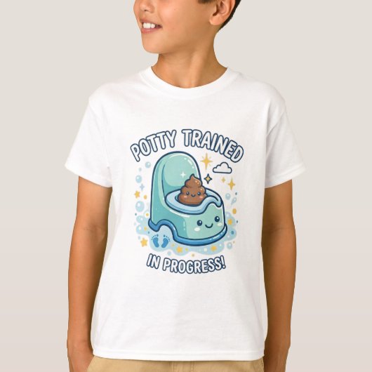T-shirt potty special t -shirt (Devant)