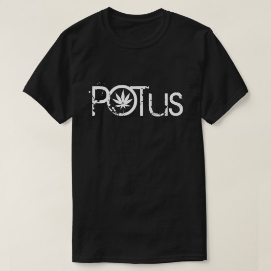 T-shirt POTus drôle charrient (Design devant)