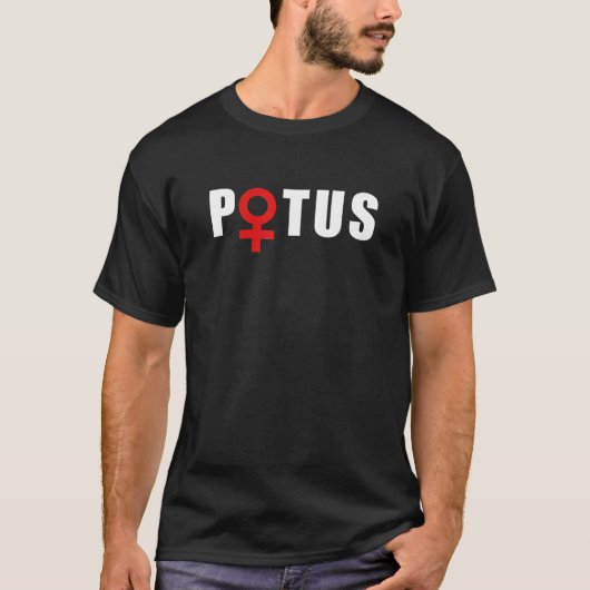 T-shirt POTUS féminin (Devant)
