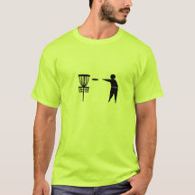 Poubelle de golf de disque il (tee - shirt léger)