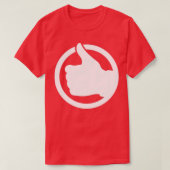 T-shirt Pouce du guide de randonneurs (Design devant)