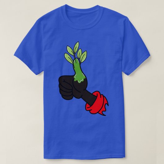 T-shirt Pouce verte 3 (Design devant)