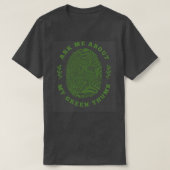 T-shirt Pouce verte 4 (Design devant)