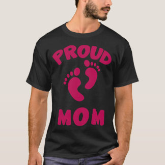 T-shirt poud proud, maman, papa, army