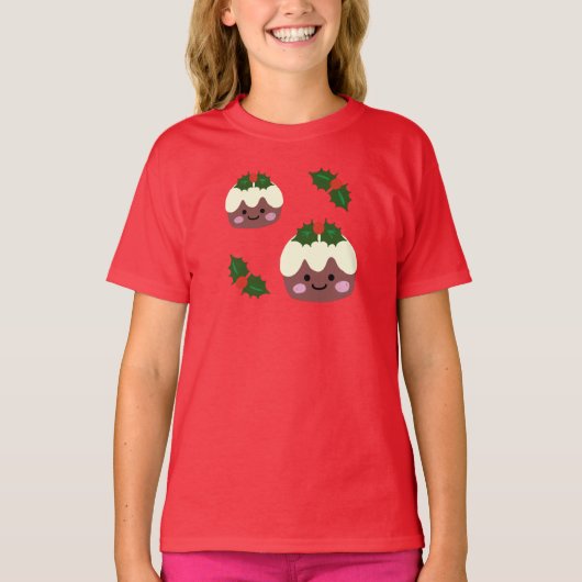 T-shirt Pouding de Noël (Devant)