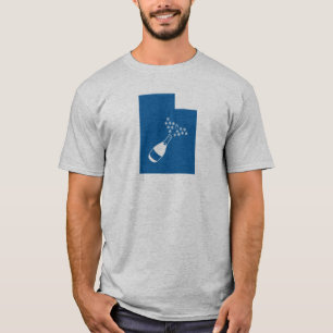 T-shirt Poudre de champagne Utah