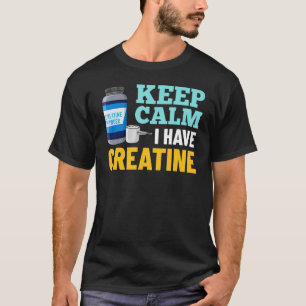 T-shirt Poudre de Créatine Monohydrate Supplément de Muscu