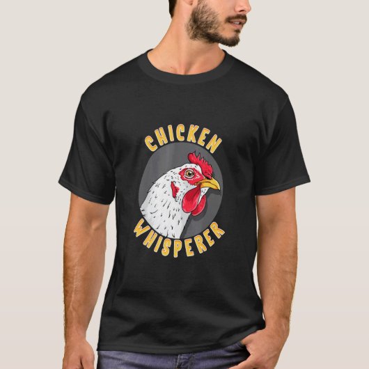 T-shirt Poule chuchoteuse poule (Devant)