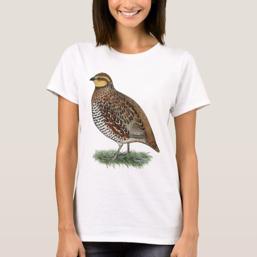 T-shirt Poule de cailles (Devant)